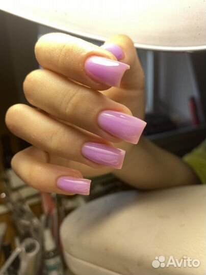 Наращивание ногтей на дому