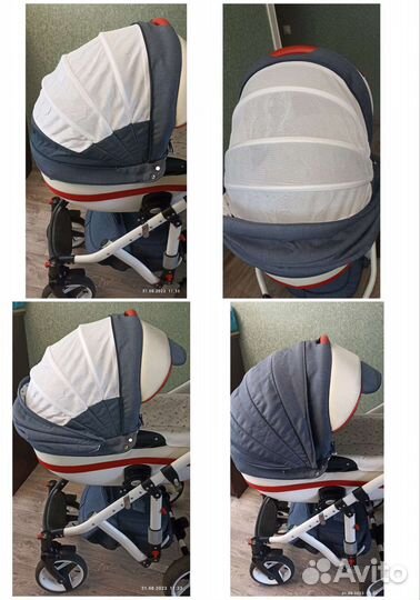 Коляска 2 в 1 bebe mobile movo