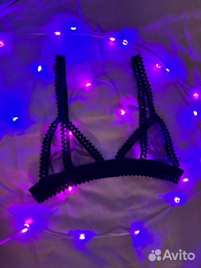 Прозрачный лиф бра XS