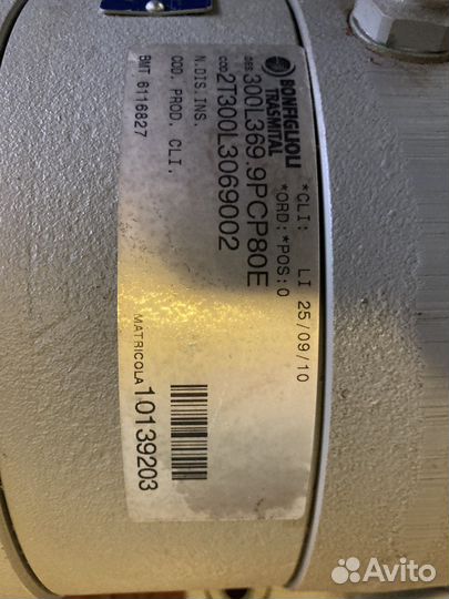 Мотор редуктор Bongfiglioli серии 300 с энкодером