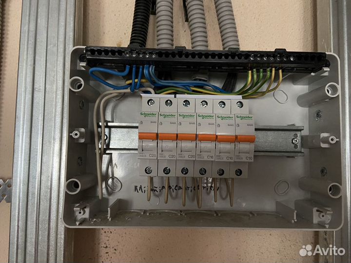 Монтаж электрики