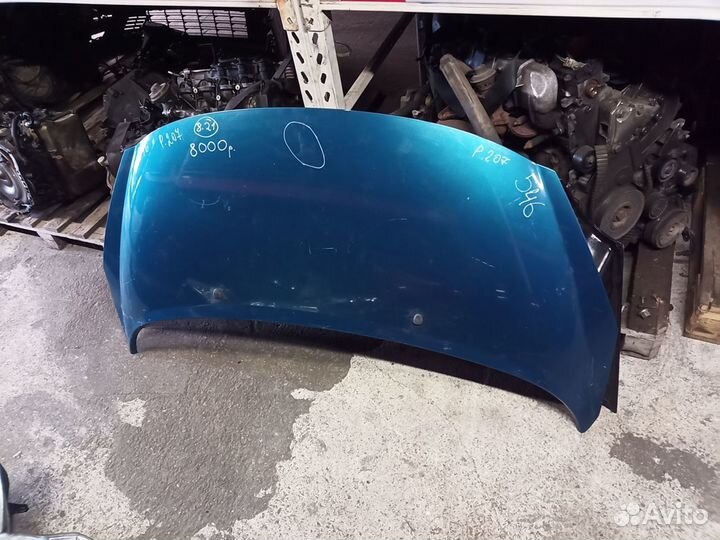 Капот Пежо Peugeot 207