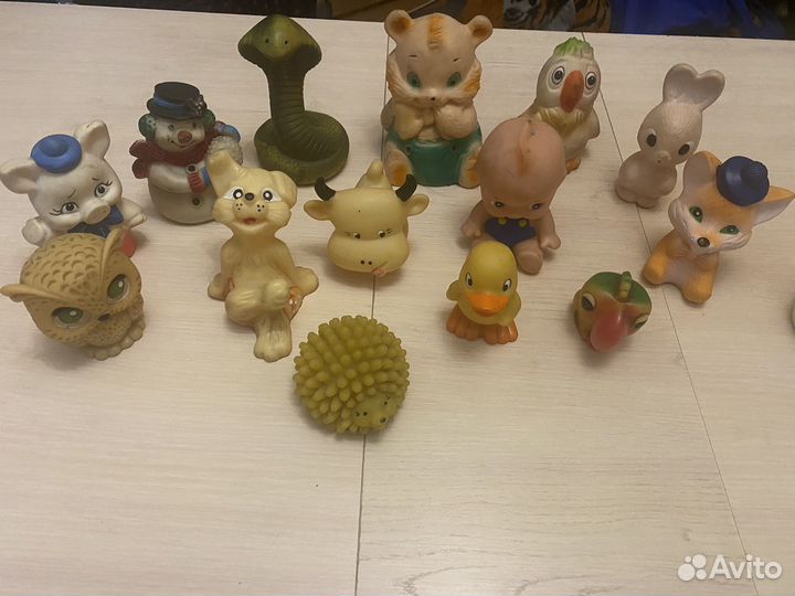 Игрушки резиновые СССР
