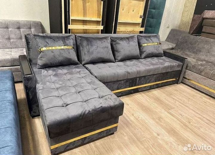 Угловой диван раскладной на заказ