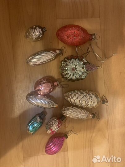 Елочные игрушки СССР