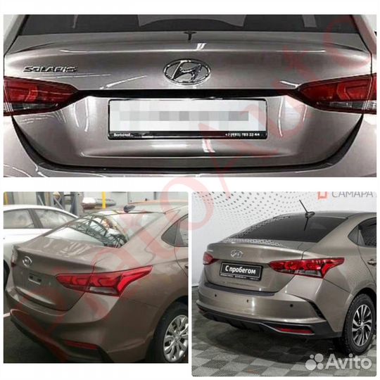 Крышка багажника Хендай Соларис 2 2017+ S4N