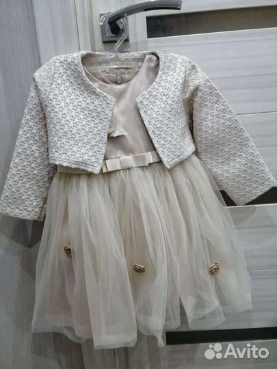 Платье для девочки 92