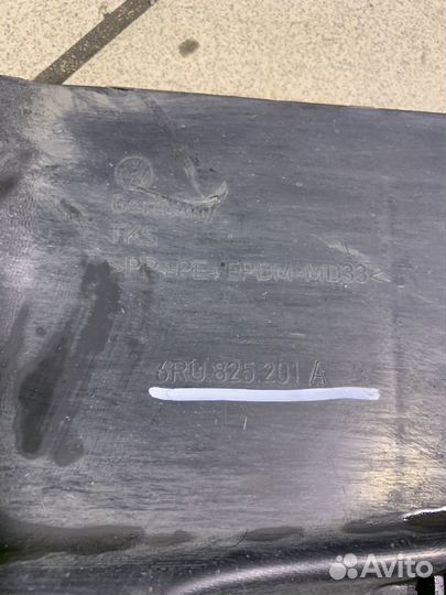 Volkswagen Polo Защита днища левая