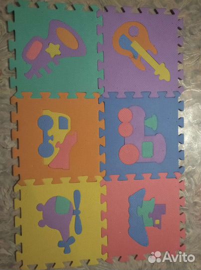 Коврик пазл