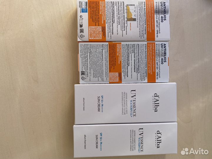 LA roche-posay anthelios, d'Alba uv essence