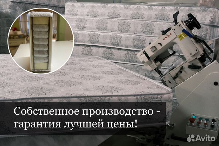 Матрас топпер тонкий