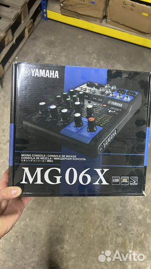Микшерный пульт Yаmaha мg06Х оригинал