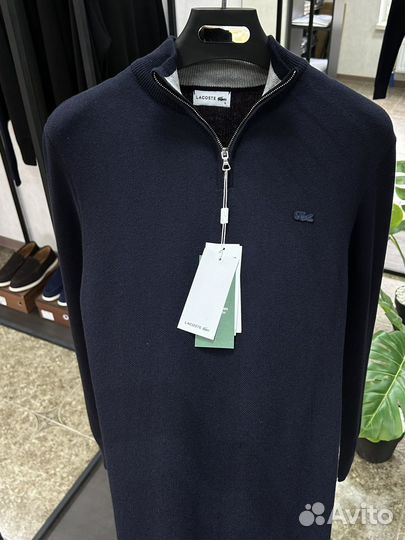 Свитер полузамок мужской Lacoste премиум