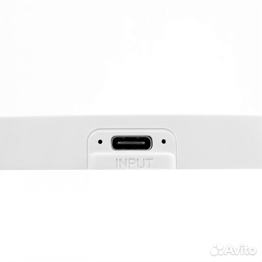 Cтанция для беспроводной зарядки с подсветкой, бел