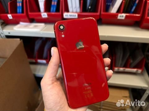 Корпус iPhone XR красный (Арт.33951)