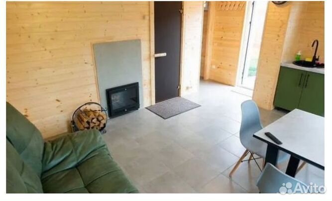 Баня 6х5 двухмодульная Скандинавия Артикул 82-23/C