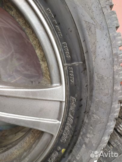 Шины диски 205/60/16Bridgestone blizzak-02хендай