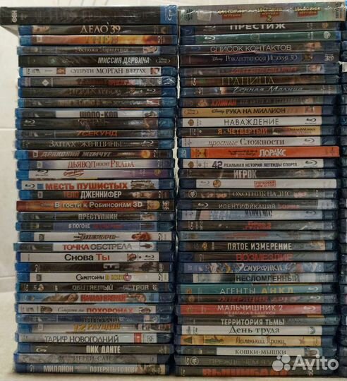 Blu-ray в ассортименте, лицензия, ч.2 запечатанные