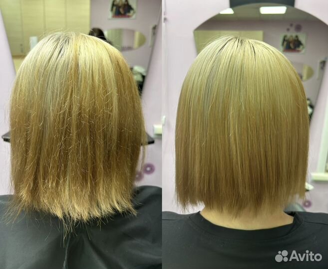 Кератиновое выпрямление волос, ботокс