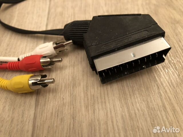 Кабель видео scart