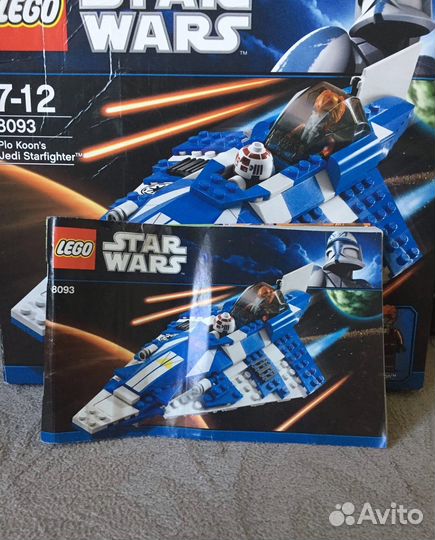 Lego star wars 8093 истребитель пло куна