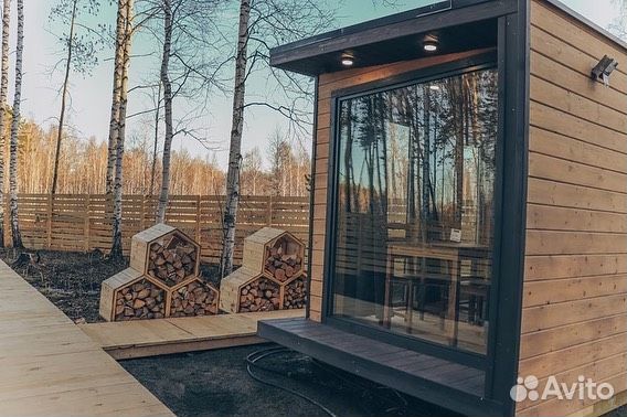 Готовая баня из бруса с доставкой под ключ