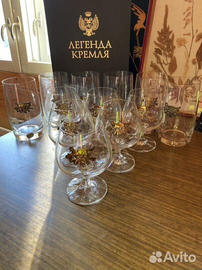 Бокалы богемское стекло