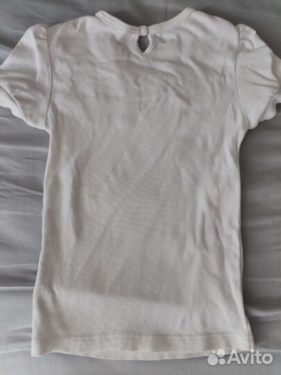 Блузка на девочку(цвет ближе к молочному)