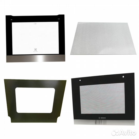 Стекло внутреннее, внешнее для духовки и плиты