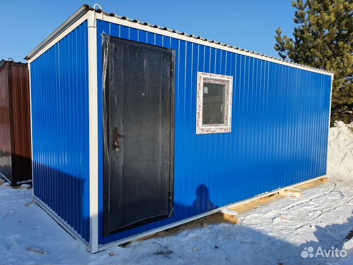 Вагончик металлический бытовка