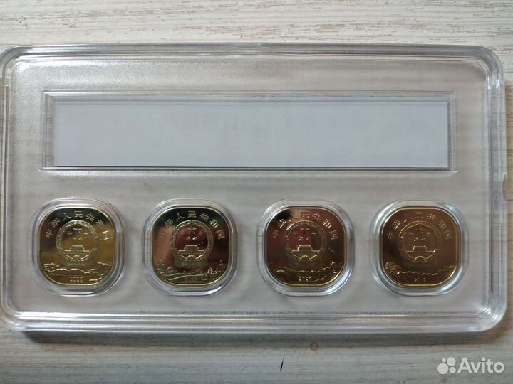 Набор 5 юаней.китай.горы.2019-2022г