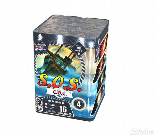 Фейерверк S.O.S (16 x 1)