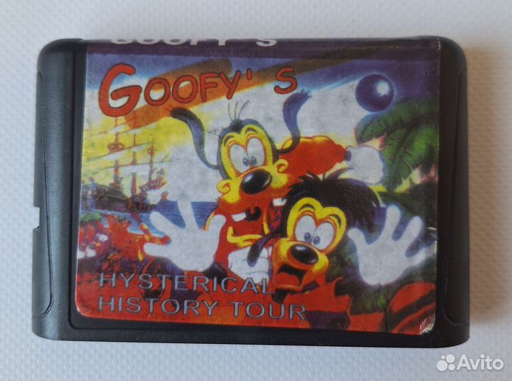 Картридж Goofy's Hysterical History Tour (MD)