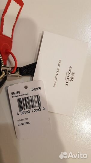 Новый кошелек Coach оригинал