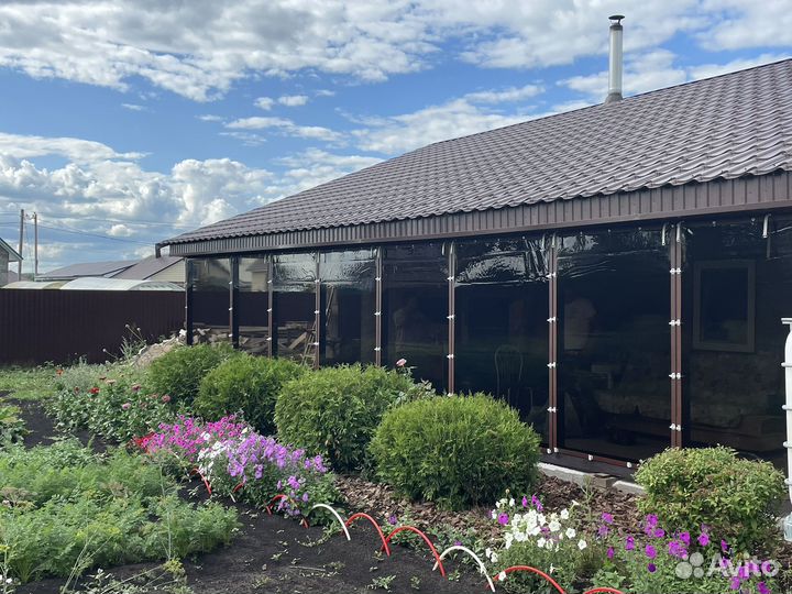 Мягкие гибкие окна для террас и беседок