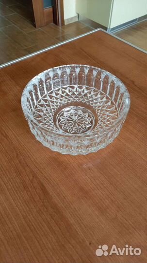 Вазы Конфетницы Салатники Гусь хрустальный