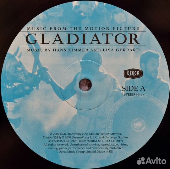 Виниловая пластинка Various Artists, Gladiator (Or