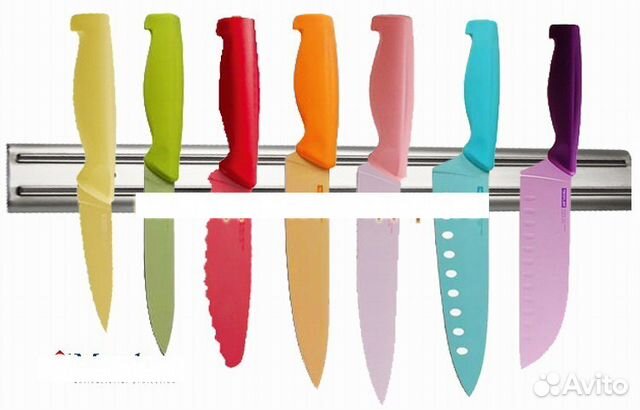 Набор ножей с антибактериальной защитой Microban