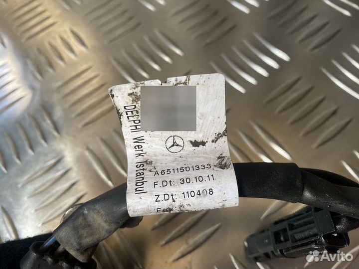 Проводка свечей накала Mercedes 651