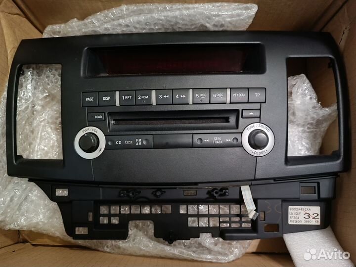 Магнитола на mitsubishi lancer 10