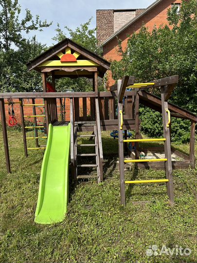 Детский игровой комплекс уличный савушка