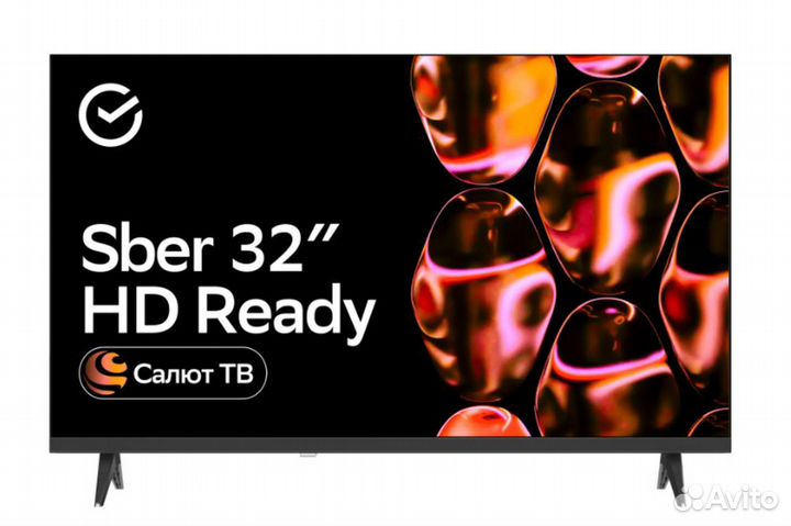 Умный SMART Телевизор Sber HD 32