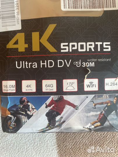 Экшен камера 4к