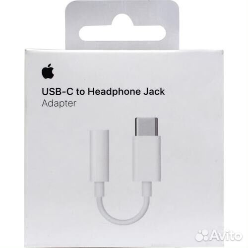 Переходник Type-c на 3.5 jack оригинал