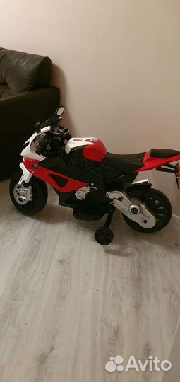 Детский электромотоцикл BMW