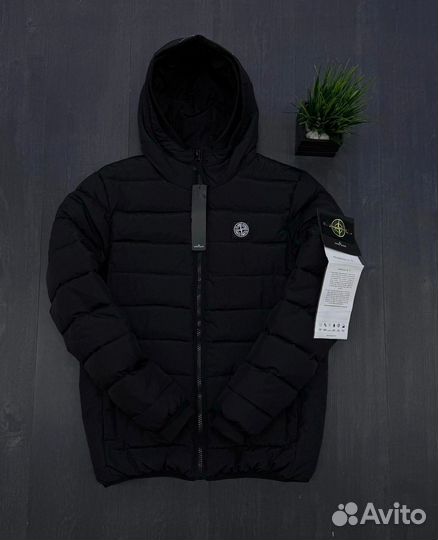 Куртка зимняя мужская stone island