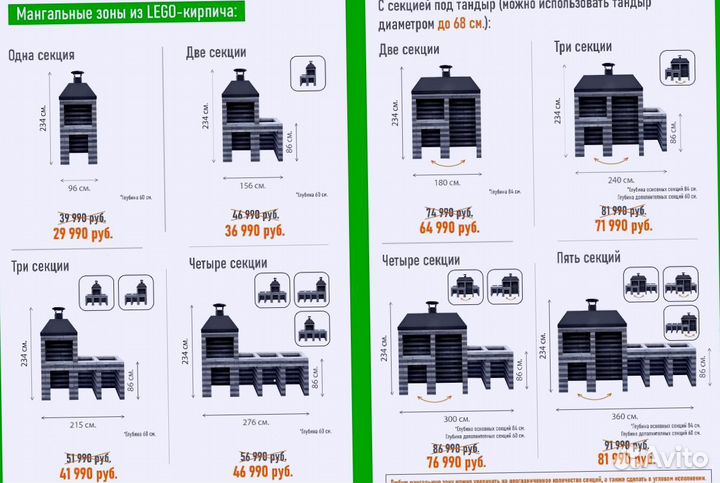 Мангал/Зона барбекю/гриль