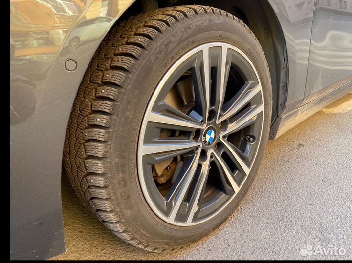 Колеса R17 BMW Double Spoke 550M с зимними шинами