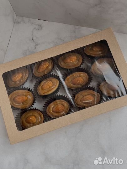 Орешки со сгущенкой, трубочки