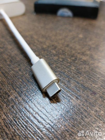 Переходник Thunderbolt 3 USB-C to VGA/USB-C/USB 3